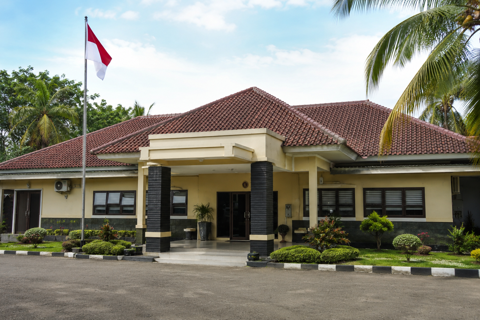 Regional BPN land registry office in Lombok where land certificates are verified